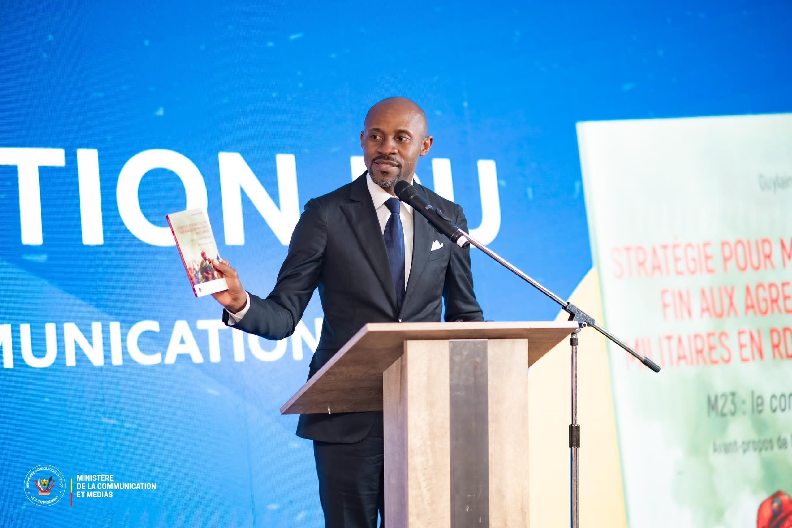 ‘’Stratégie pour mettre fin aux agressions militaires’’ , RDC : Patrick Muyaya exhorte les assoiffés du vrai savoir à lire Guylain Tshibambe !